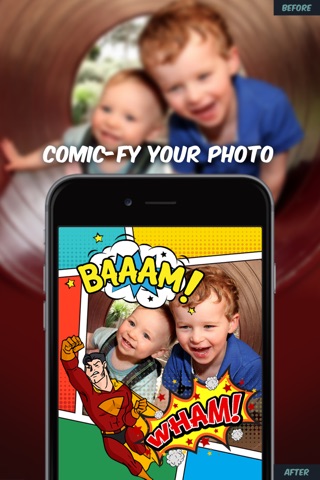 Comic Strip Maker: Heroes Photo Sticker App screenshot 2