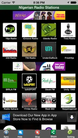 Game screenshot Nigerian Radio Stations apk