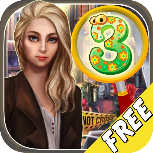 Free Hidden Objects:Crime Case Numbers Icon