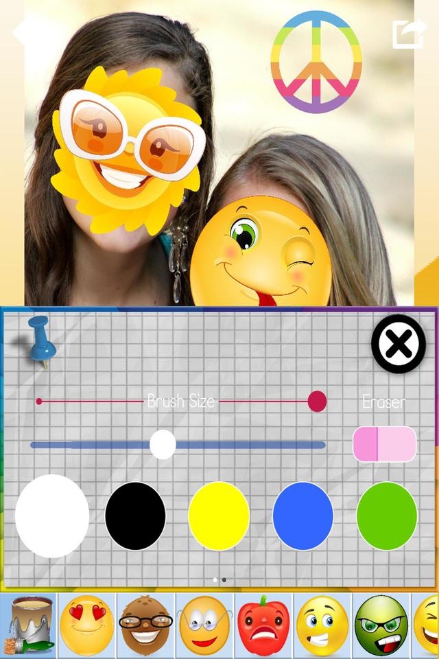 Emoji Photo Stickers & Paint screenshot 4