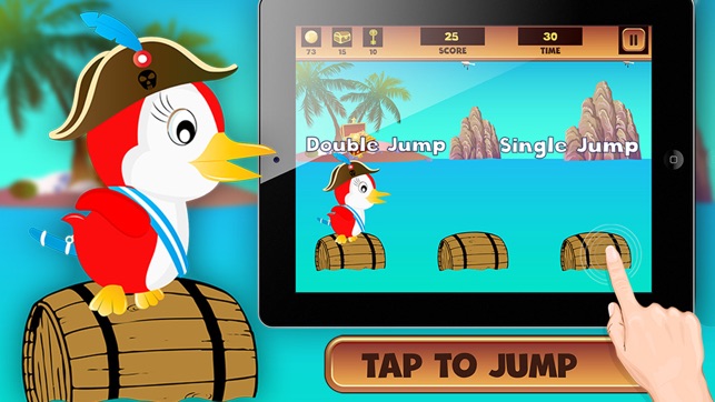 Baby Panguin Jump - Pirate Edition(圖2)-速報App