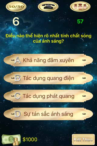 Triệu Phú Là Ai - Game Show Free screenshot 2