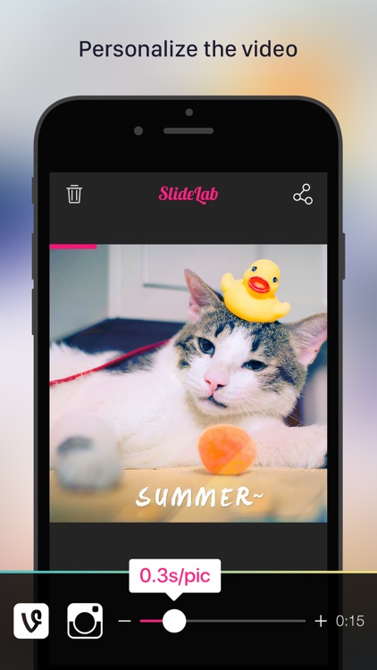 SlideLab - Add Music to Photos & Slideshow Editor