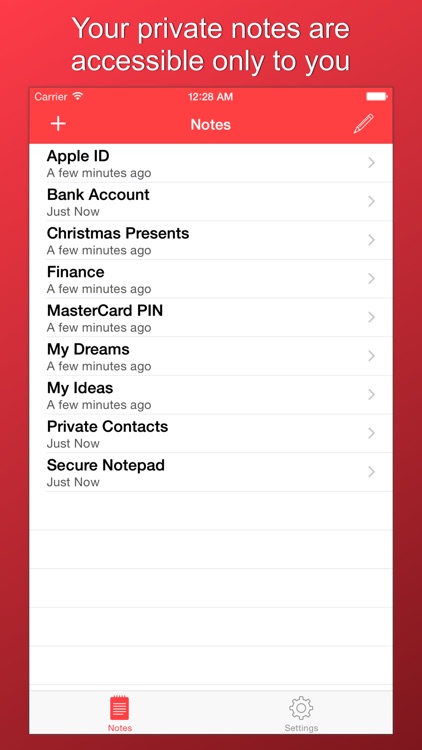 Secure Notepad