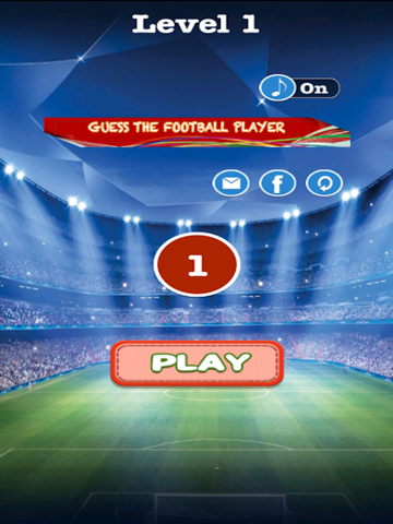 Guess the Football Player - Quiz game - náhled