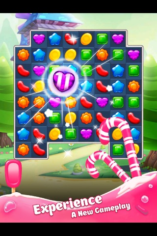 Sweet Crush Pop Legend - Candy Match 3 Game Free screenshot 3