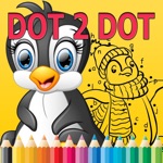 Dot to Dot Coloring Book complete coloring pages by connect dot games free for toddlers and kids