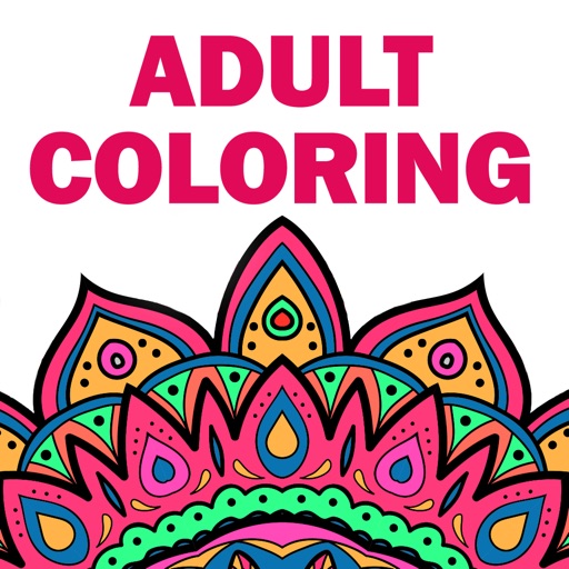 Art Therapy - Color free stress relieving and therapy Coloring Books for Adults icon