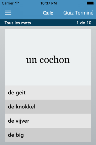 French | Dutch - AccelaStudy® screenshot 2