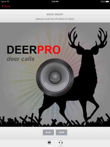 Deer Calls & Deer Sounds for Deer Hunting -- (ad free) BLUETOOTH COMPATIBLE screenshot 2