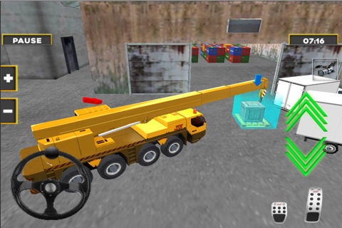 Construction Site Crane Simulator 3D - Excavator Crane Operator Sim 3D screenshot 3