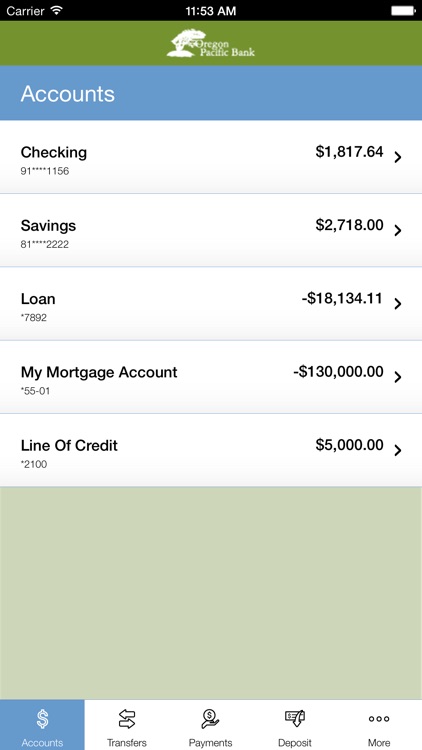 Oregon Pacific Bank Mobile Banking