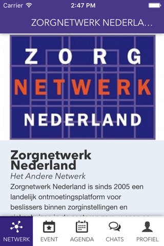 Zorgnetwerk Nederland screenshot 3
