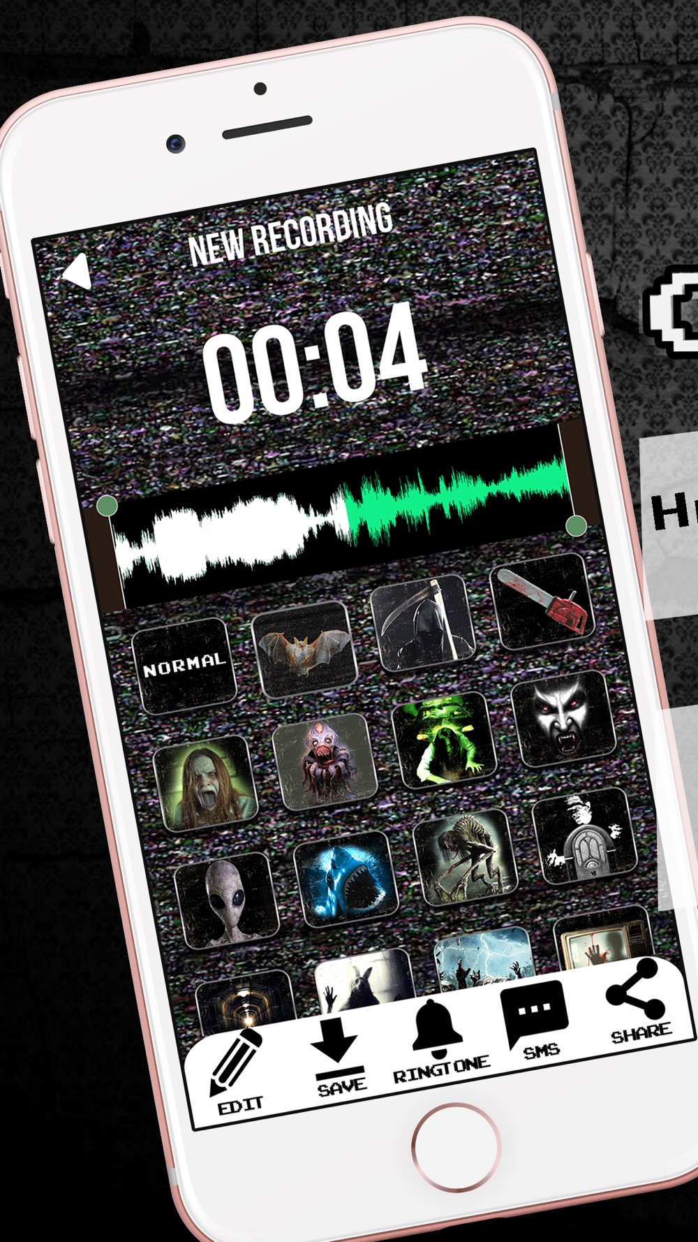 Scary Voice Changer Ringtone Maker – Best Horror Sounds Modifier With Special Effects