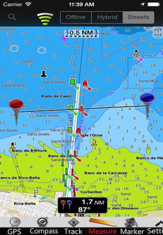 Lower Normandy Nautical Charts screenshot 4