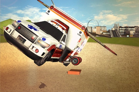 Flying Ambulance 3d Simulator 2016 screenshot 3