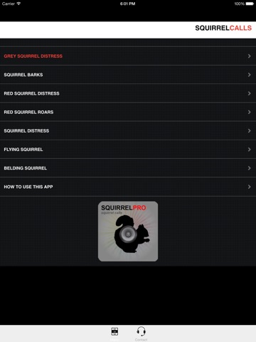 REAL Squirrel Calls and Squirrel Sounds for Bird Hunting! -- (ad free) BLUETOOTH COMPATIBLE screenshot 2
