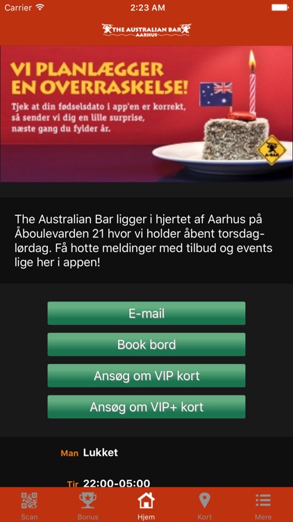 pumpe Nautisk ukendt The Australian Bar Aarhus by Rekom Group AS