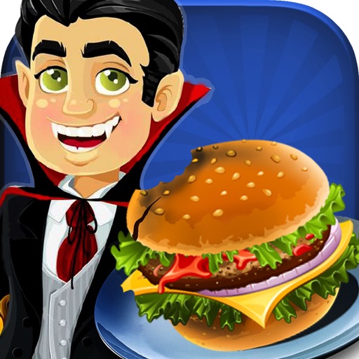 Dracula Ham-burger Spooky Cafe : Master-Chef monster Fast Food Restaurant pro Icon