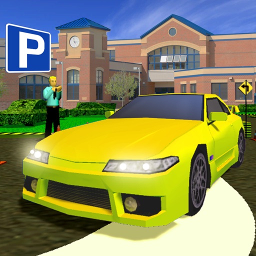 Driver’s Ed Car Driving School - In-Car Parking Test Drive Simulator PRO icon