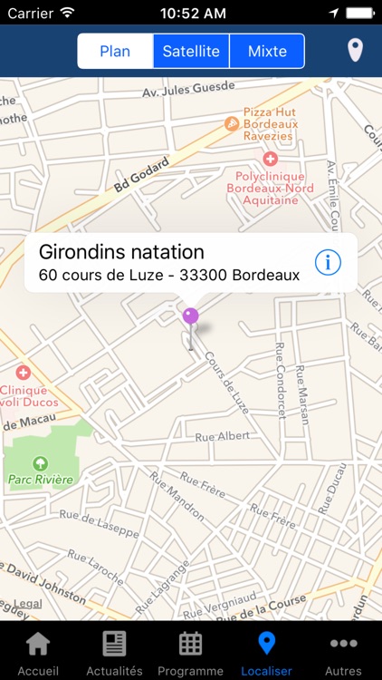 Girondins natation screenshot-3