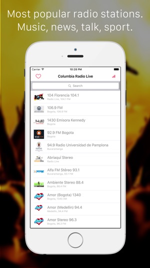 Colombia Live Radio FM Player : principales radios colombian(圖1)-速報App