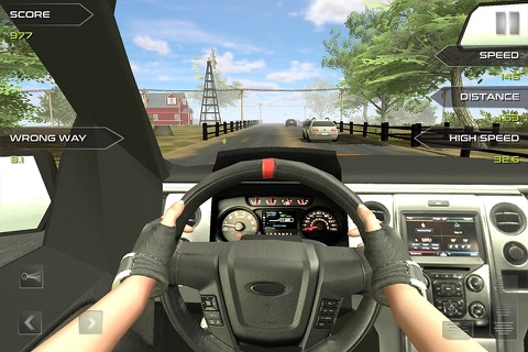 SUV Traffic Driving screenshot 2