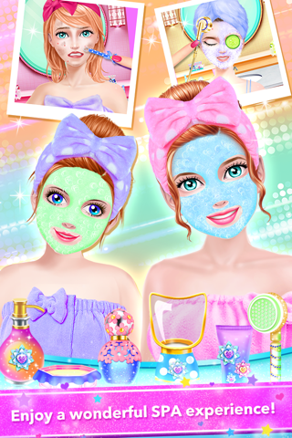 Sisters Beauty Contest - Pageant Queen Salon: Royal SPA, Makeup & Dressup Girls Game for FREE screenshot 3