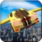 Icon Futuristic Flying Car Drive 3D - Extreme Car Driving Simulator with Muscle Car & Airplane Flight Pilot FREE