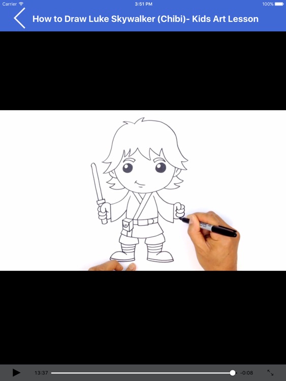 How to Draw Chibi Character for iPad