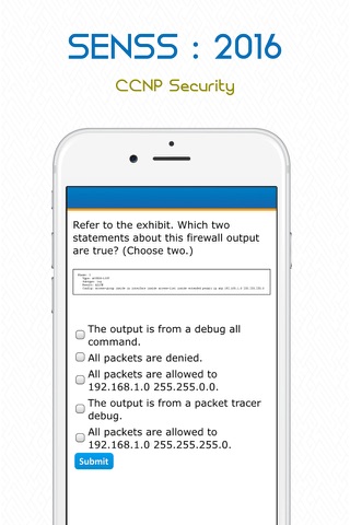 300-206: CCNP Security - Certification App screenshot 2
