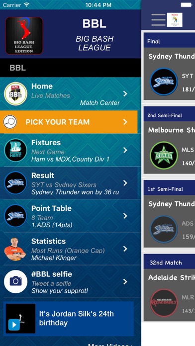 How to cancel & delete BBL Woman 2016 Unofficial  - Schedule,Live Score,Today Matches from iphone & ipad 2