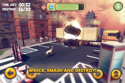 Goat Simulator 3D FREE: Frenzy - GoatZ Rampage! screenshot 3