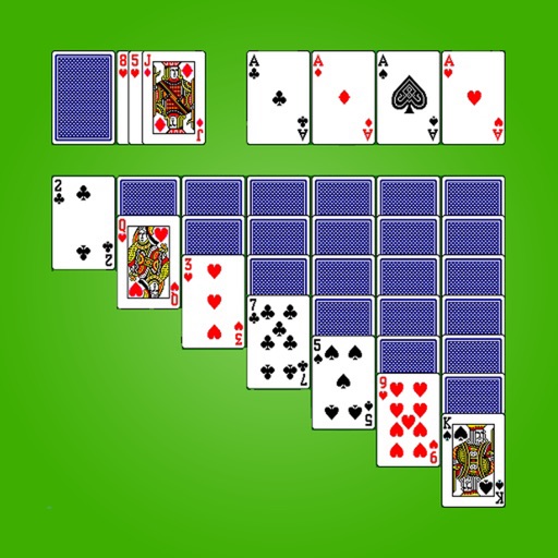 Solitaire Euchre card game - The retro classic style with 52 cards