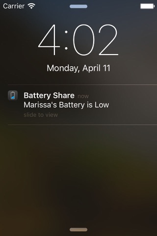 Battery Share - Track Your Friend's Battery / Send Low Battery Notifications screenshot 3