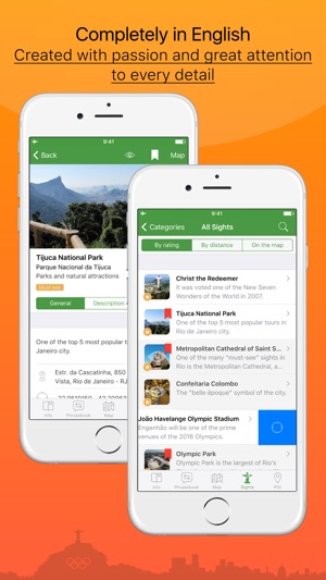 Rio de Janeiro – advanced tourist guide & offline map – Tour(圖2)-速報App