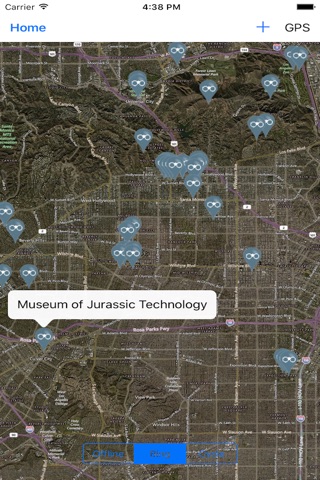 Los Angeles (California) Map screenshot 2