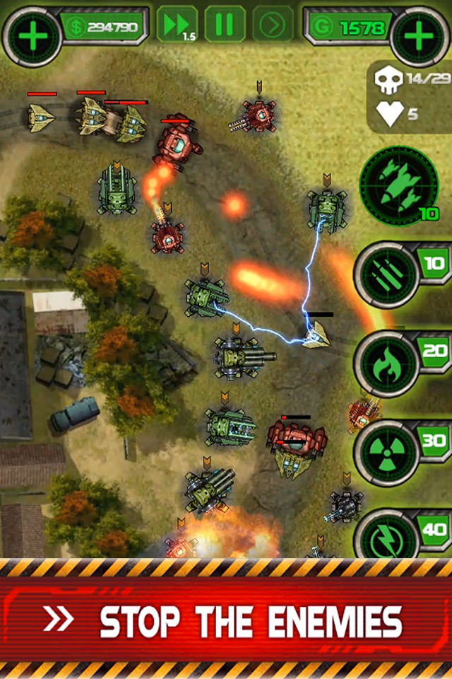 Tower Defense - Civil War screenshot 4