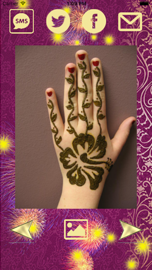 Henna Bridal Tattoo - Beautiful & Fashionable Wedding Collec(圖2)-速報App