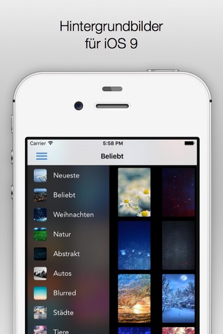 Wallpapers+ for iOS 9 screenshot 2