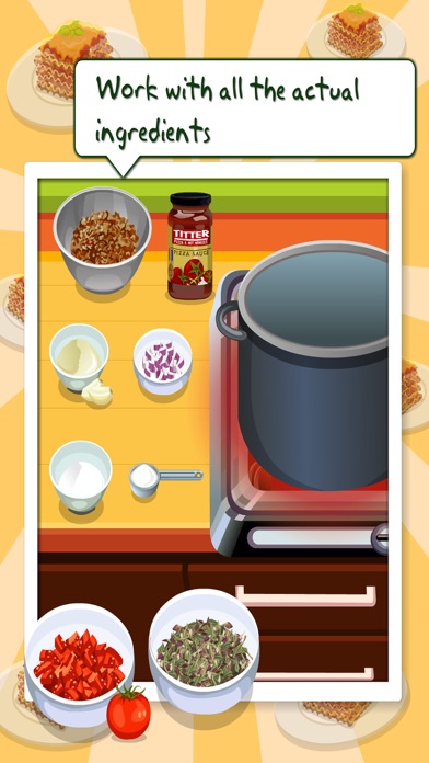 How to cancel & delete Tessa’s Cooking Lasagne– learn how to bake your Lasagne in this cooking game for kids from iphone & ipad 2