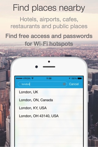WiFi Finder Pro - free internet access screenshot 2