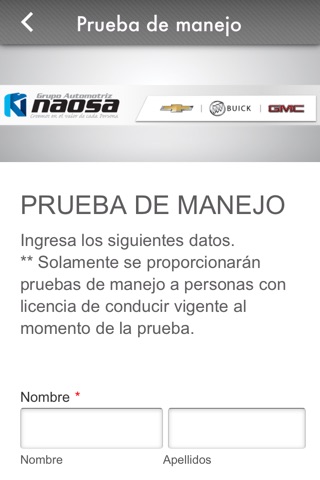 Naosa Chevrolet, Buick, GMC screenshot 4