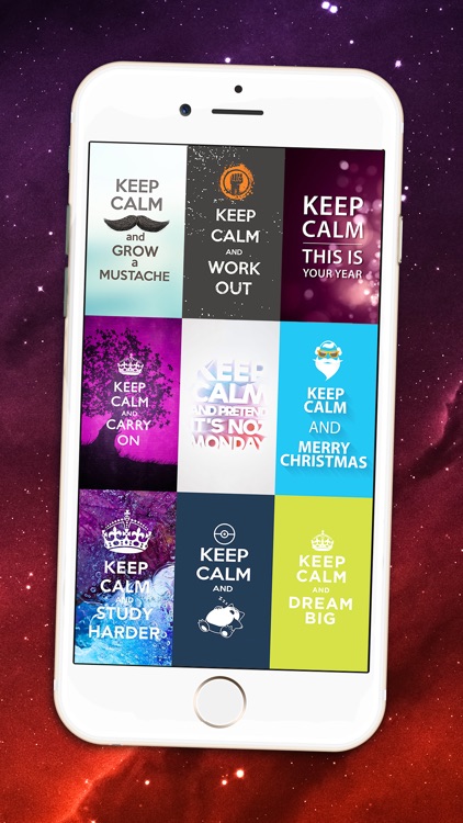 Keep Calm Wallpaper – Cool Poster.s + Amazing Inspirational Quotes For Background