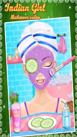 Game screenshot Indian Girl Makeover Salon hack