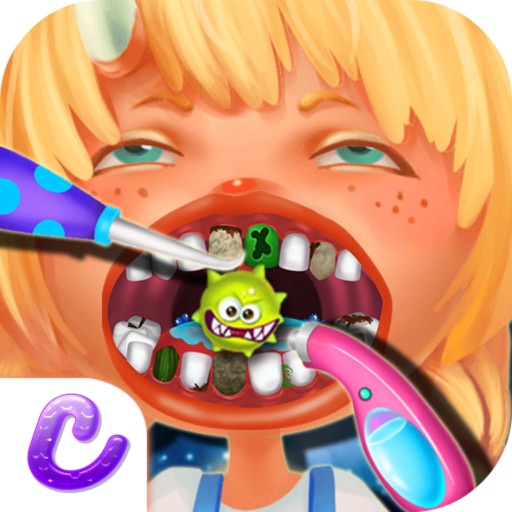 Cute Alien's Sugary Dentist - Doctor Helper/Teeth Manager