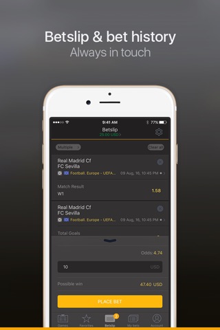 Sportsbook by VillaBet — Sports Betting screenshot 4