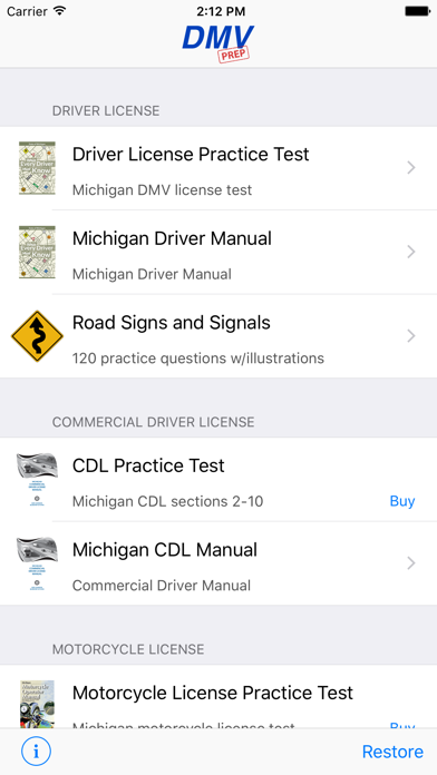 How to cancel & delete Michigan DMV Test Prep from iphone & ipad 1