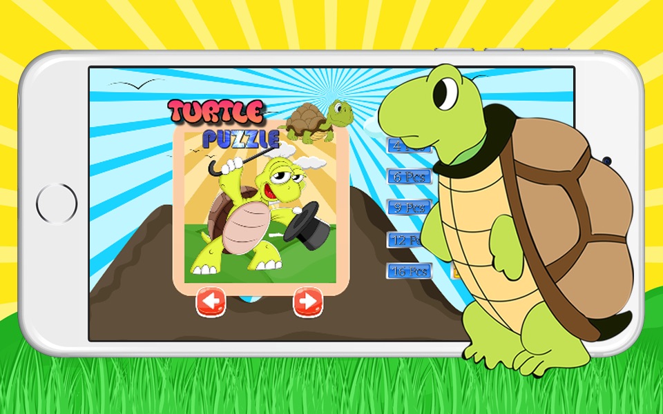 Sea Turtle Aquarium Puzzle Jigsaw Shape Free Diversion Games Kindergarten Kid's And Pre-School screenshot 2