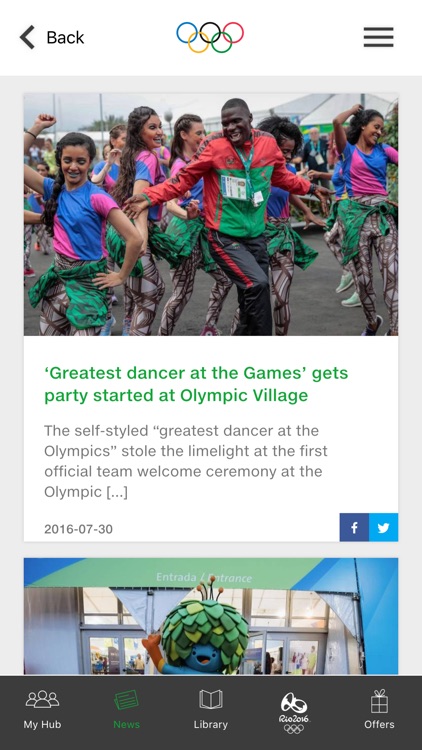Olympic Athletes' Hub 2016